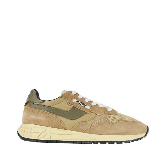 26FW 오트리 릴윈드 로우 나일론 스웨이드 스니커즈 WWLMGQ01 Beige