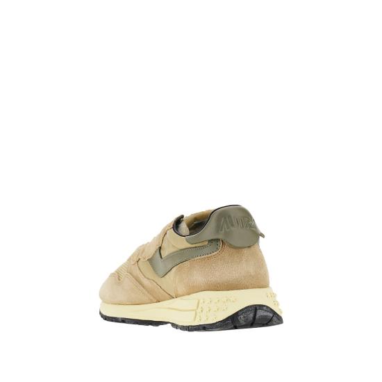 26FW 오트리 릴윈드 로우 나일론 스웨이드 스니커즈 WWLMGQ01 Beige - AUTRY