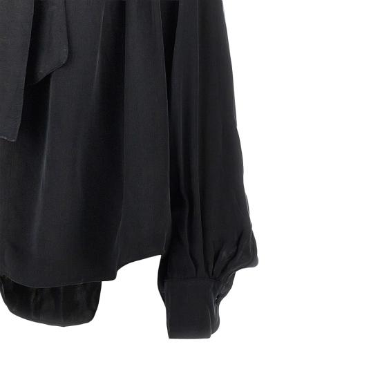 26FW 안다마네 블라우스 T200933ATNV147 Black - ANDAMANE