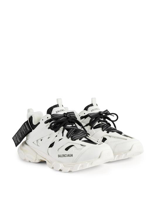 26FW 발렌시아가 트랙 스니커즈 542023 WTRSH9010 WHITE BLACK - BALENCIAGA