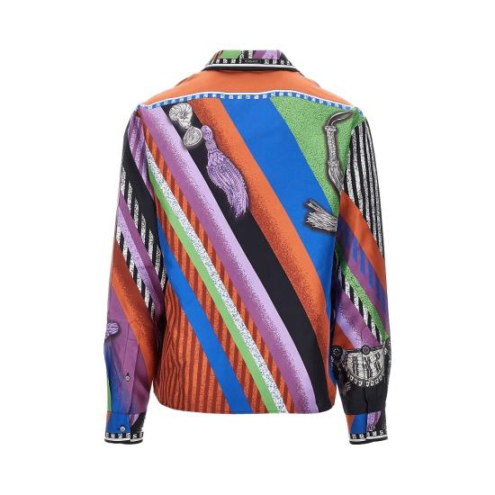 26FW 베르사체 긴팔 셔츠 10245201A18681 Multicolor - VERSACE