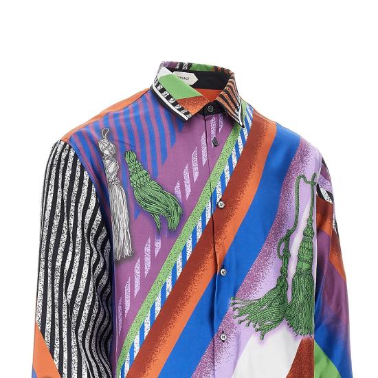 26FW 베르사체 긴팔 셔츠 10245201A18681 Multicolor - VERSACE