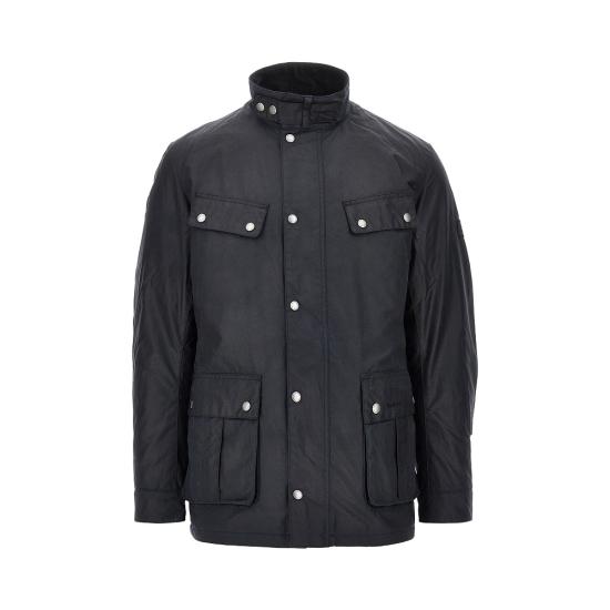 26FW 바버 듀크 왁스 자켓 MWX0337 Black
