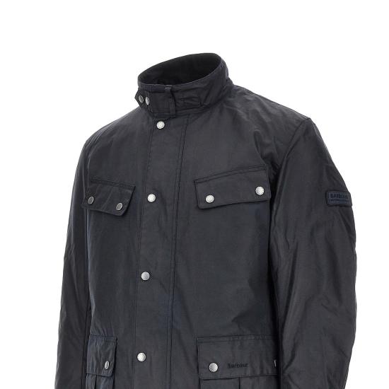 26FW 바버 듀크 왁스 자켓 MWX0337 Black - BARBOUR