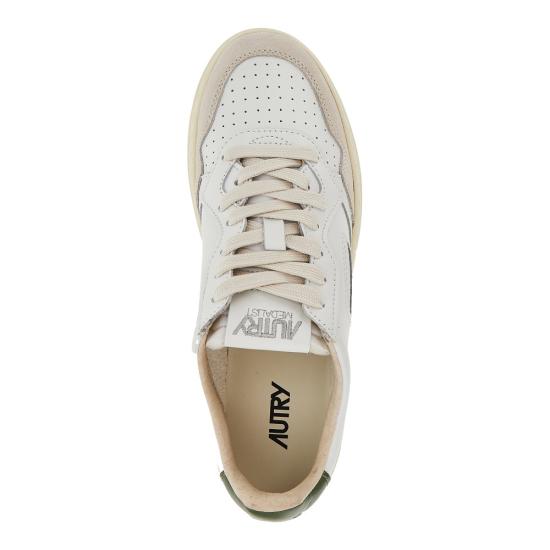 26FW 오트리 메달리스트 로우 스니커즈 AULMLS17 White - AUTRY