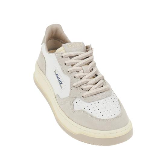 26FW 오트리 메달리스트 로우 스니커즈 AULMBW05 White - AUTRY