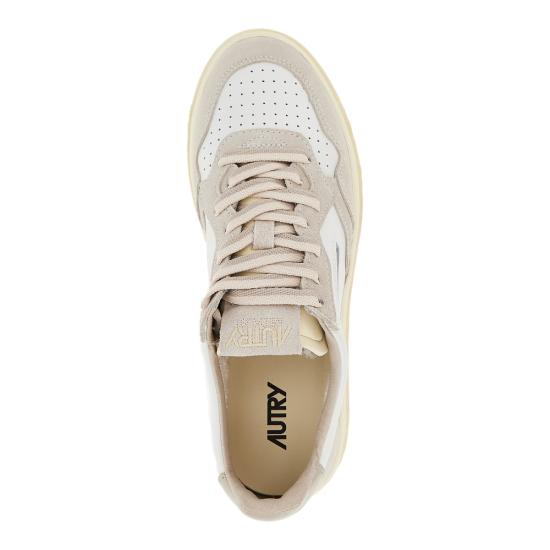 26FW 오트리 메달리스트 로우 스니커즈 AULMBW05 White - AUTRY