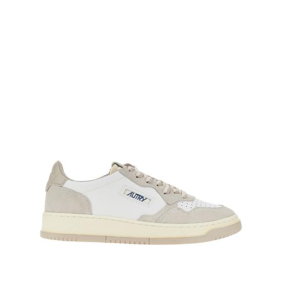 26FW 오트리 메달리스트 로우 스니커즈 AULMBW05 White