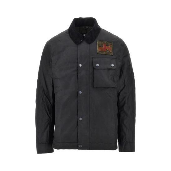 26FW 바버 인터네셔널 워커스 왁스 자켓 MWX1853 Black