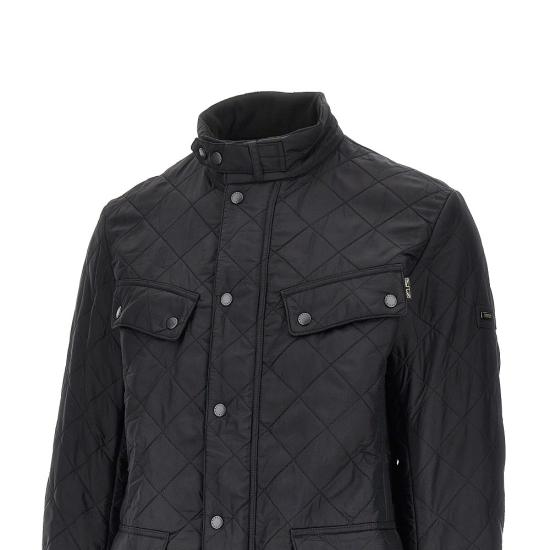 26FW 바버 인터내셔널 아리엘 폴라퀼트 자켓 MQU0365 Black - BARBOUR