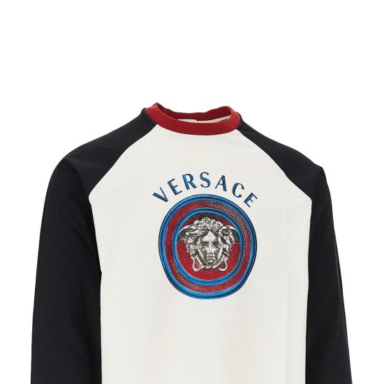 26FW 베르사체 탑 10255961A18502 White - VERSACE