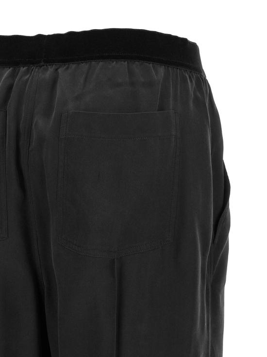  톰포드 언더웨어 실크 파자마 팬츠 블랙 - TOMFORD