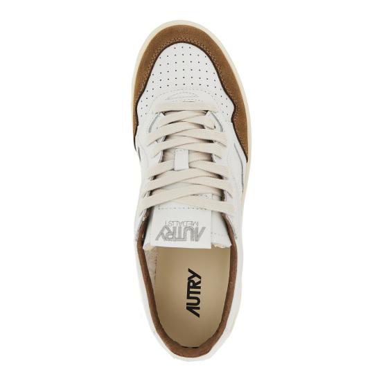 26FW 오트리 메달리스트 로우 스니커즈 AULMFT17 White - AUTRY