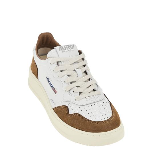 26FW 오트리 메달리스트 로우 스니커즈 AULMFT17 White - AUTRY