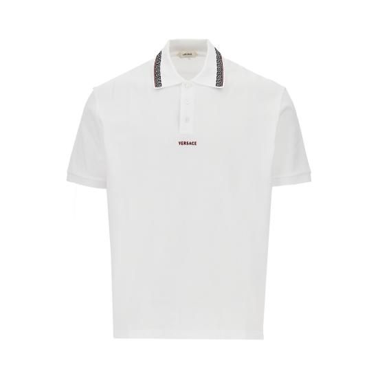 26FW 베르사체 폴로 티셔츠 10260071A18688 White