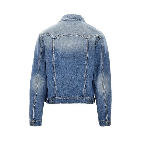 26FW 베르사체 데님 자켓 10258251A18405 Blue - VERSACE