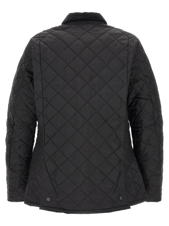 26FW 바버 패딩 헤리티지 리데스데일  재킷 블랙 - BARBOUR