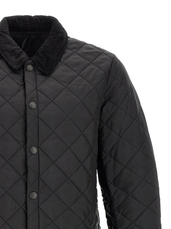 26FW 바버 패딩 헤리티지 리데스데일  재킷 블랙 - BARBOUR