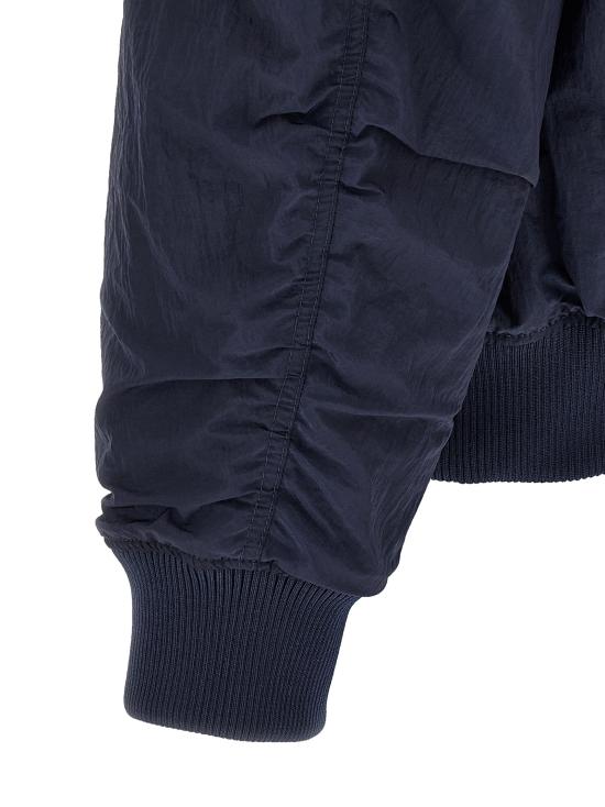 26FW 발망 패딩 로고 자수 봄버 재킷  재킷 블루 - BALMAIN