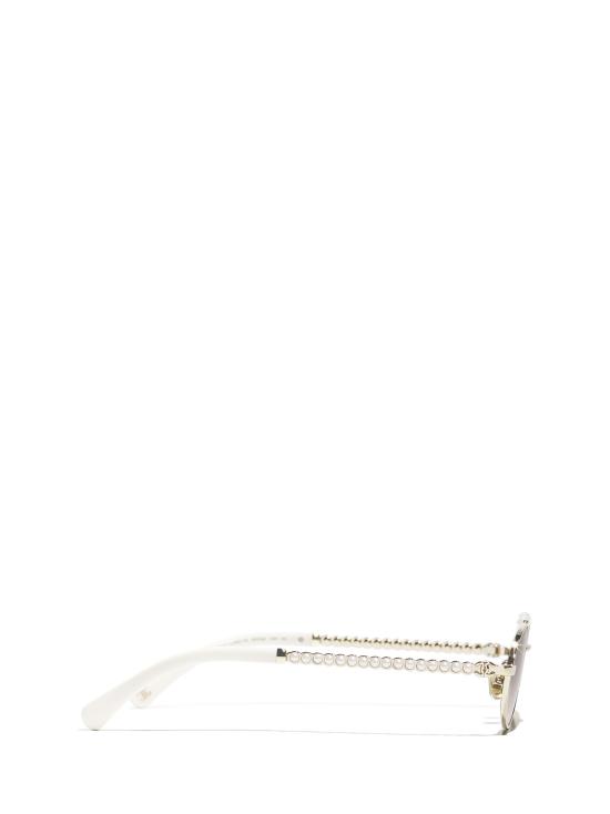 26FW 샤넬 선글라스 CH4297H C49013 WHITE - CHANEL