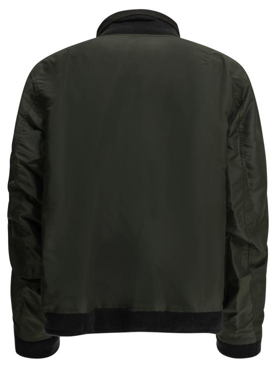 26FW 사카이 자켓 나일론 트윌 X 립스톱 양면 재킷 및 코트 블랙 - SACAI