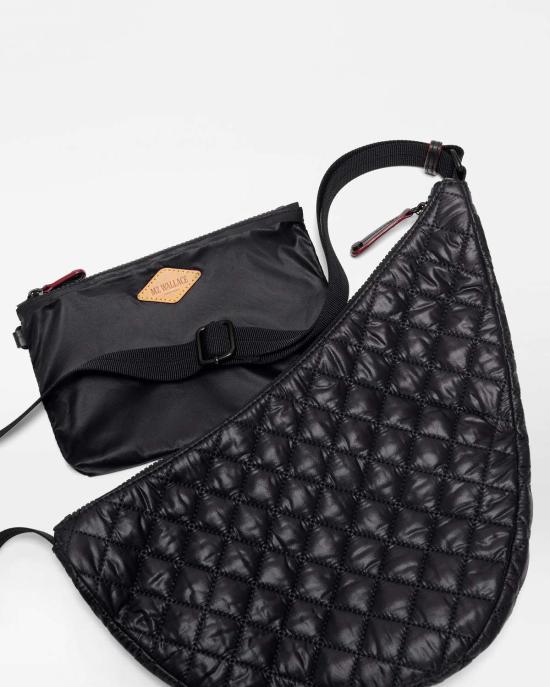  엠지 월리스 벨트백 Mz Wallace Small Metro Smile Bag - MZ WALLACE
