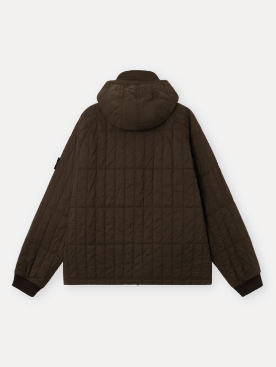 26FW 스톤 아일랜드 자켓 나일론 스트레치 라이트 카본 소재의 Giacca Trapuntata - STONE ISLAND