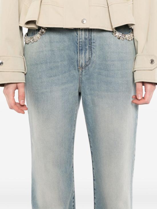 26FW 알렉산더 맥퀸 데님 팬츠 846044QMAD0 4383 Light blue - ALEXANDER MCQUEEN