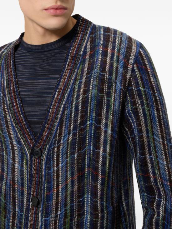 26FW 미소니 가디건 US26WM0IBC006F S72QV MULTICOLOR - MISSONI