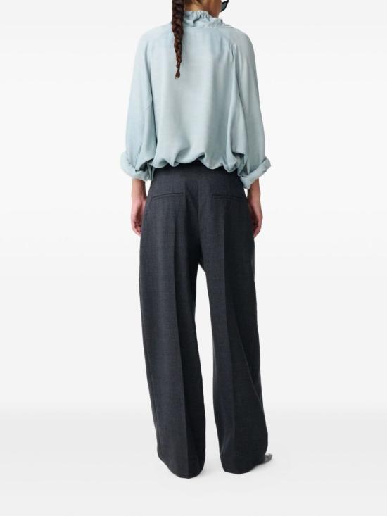 26FW 스튜디오 니콜슨 스트레이트 팬츠 LIRASNW1681 SLATE MELANGE Grey - STUDIO NICHOLSON