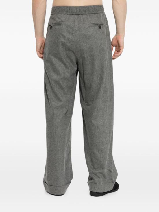 26FW 조르지오 아르마니 스트레이트 팬츠 GM004537 TE11804M8003 GREY - GIORGIO ARMANI