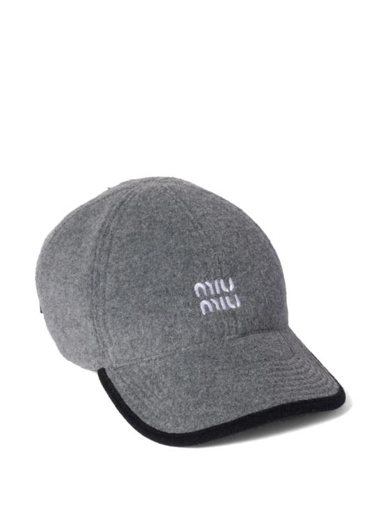 26FW 미우미우 모자 5HC369 15V3F0031 GREY
