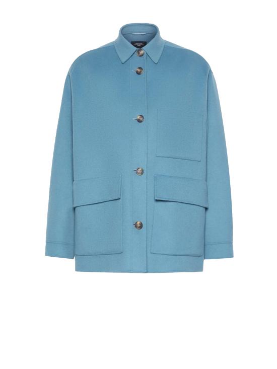 26FW 위켄드막스마라 자켓 2625086061600 FOLK046 BLUE RUVER