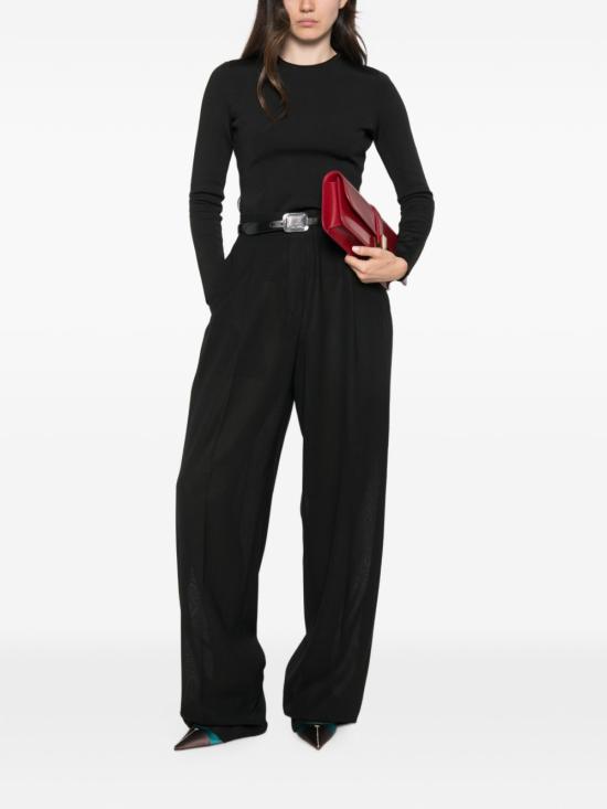 26FW 톰포드 스트레이트 팬츠 PAW709FAX1804 NAA Black - TOMFORD
