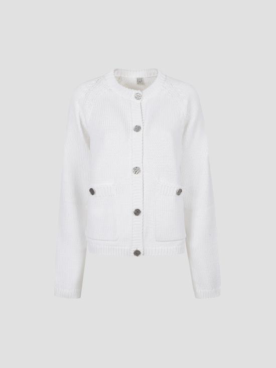 26FW 토템 가디건 263WRT0853YA0299 047 WHITE