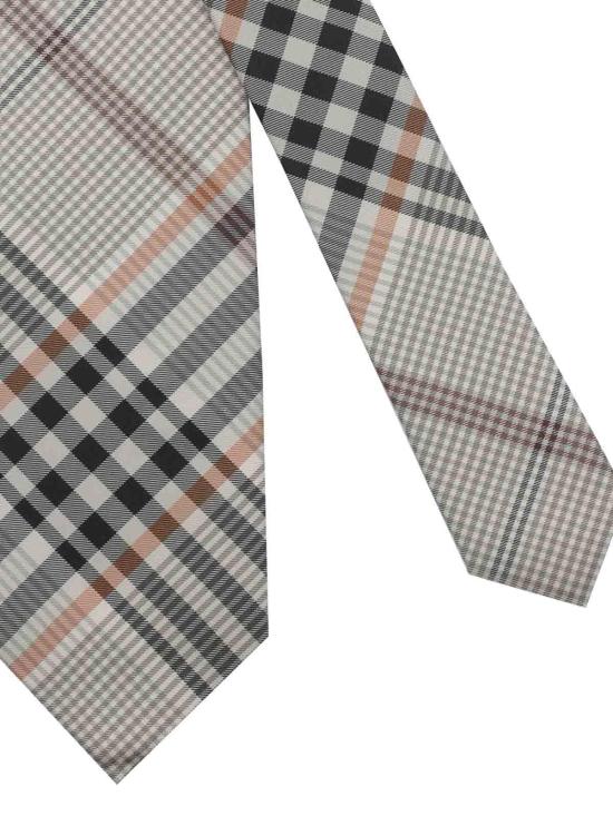 26FW 버버리 넥타이 8129055 FINCH BROWN CHECK DOM - BURBERRY