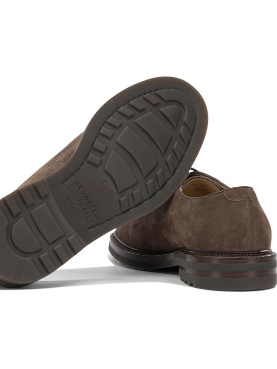 26FW 브루넬로 쿠치넬리 드레스 슈즈 MZUSOLX810 C7959 BROWN DOM - BRUNELLO CUCINELLI