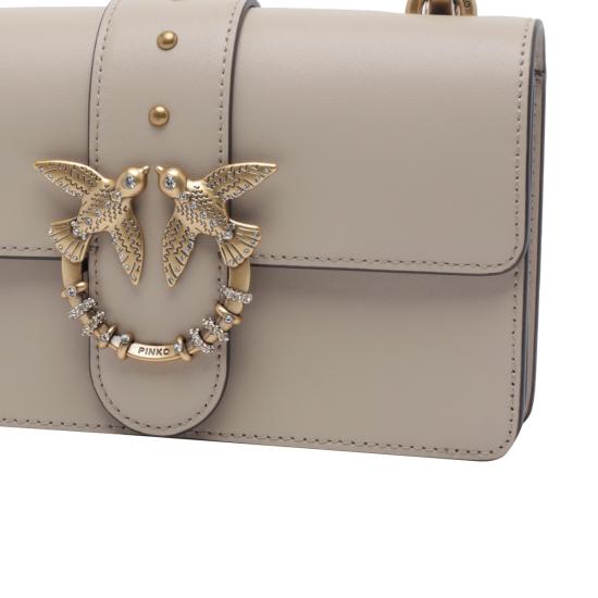 26FW 핑코 숄더백 107071 A0F1C50Q BEIGE - PINKO