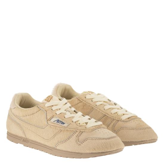 26FW 오트리 WINDSPIN 윈드스핀 스니커즈 WSLW BEIGE - AUTRY