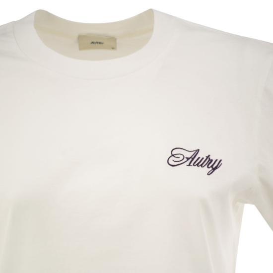 26FW 오트리 반팔 티셔츠 TSPW WHITE - AUTRY