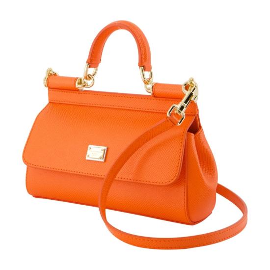 26FW 돌체앤가바나 SICILY 시실리 스몰 핸드백 BB7116 B1001 81166 orange - DOLCE & GABBANA