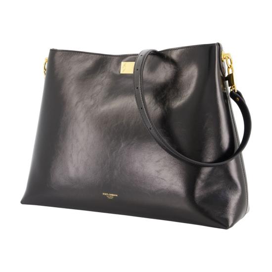 26FW 돌체앤가바나 Large Vittoria calfskin 숄더백 BB7942 AZ000 80999 black - DOLCE & GABBANA
