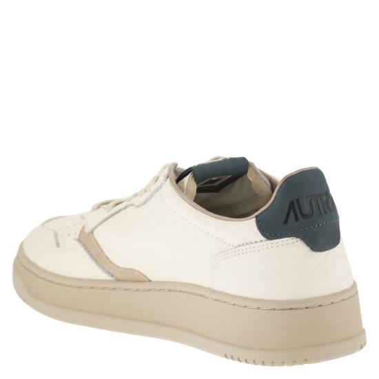 26FW 오트리 메달리스트 로우 스니커즈 AULM WHITE GREEN - AUTRY