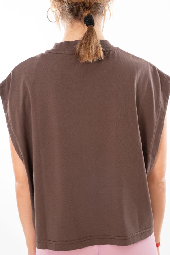 26SS 팜앤젤스 민소매 티셔츠 6SPALM506 BROWN - PALM ANGELS
