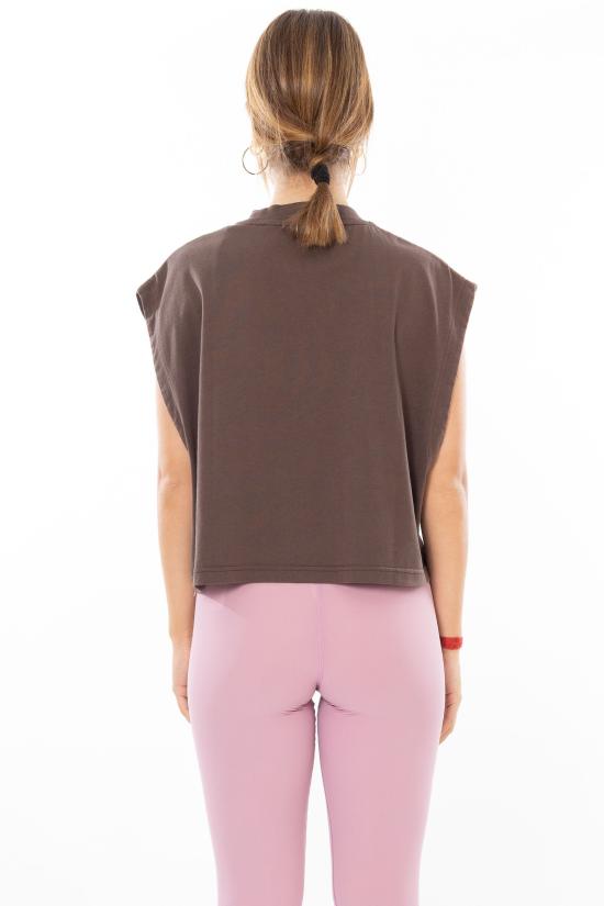 26SS 팜앤젤스 민소매 티셔츠 6SPALM506 BROWN - PALM ANGELS
