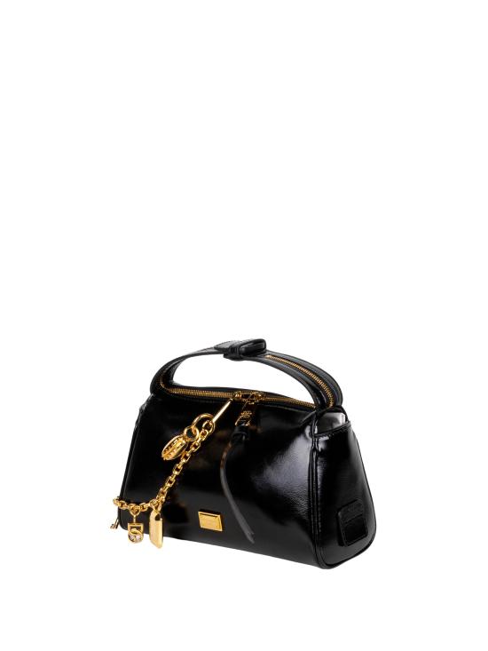 26FW 돌체앤가바나 Mini Vittoria 핸드백 BB7889 A00708I984 NERO OTTONE VINTAGE - DOLCE & GABBANA