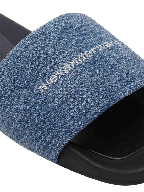 26FW 알렉산더 왕 뮬/슬리퍼 30326S017473 Blue - ALEXANDER WANG