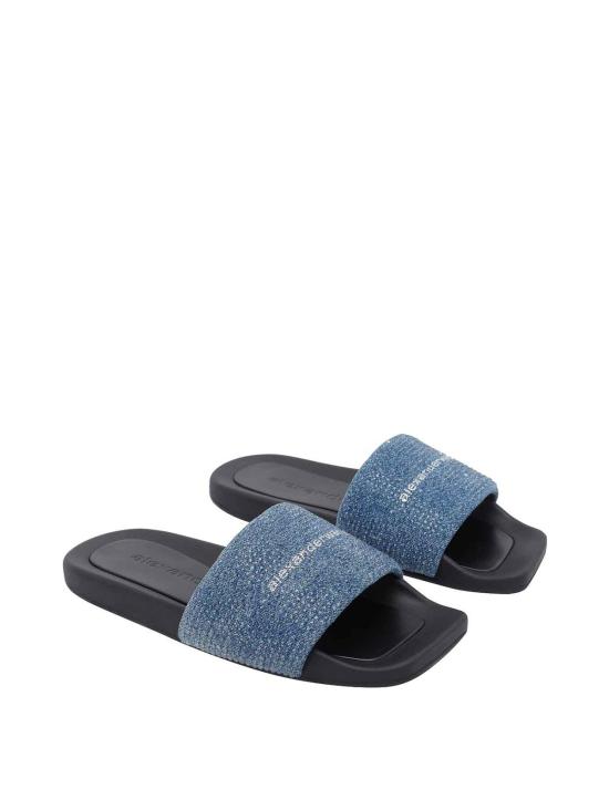 26FW 알렉산더 왕 뮬/슬리퍼 30326S017473 Blue - ALEXANDER WANG
