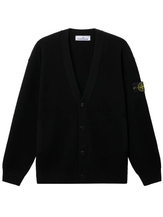 26FW 스톤 아일랜드 가디건 L2S15 5100010 S01C4 V0029 BLACK DOM