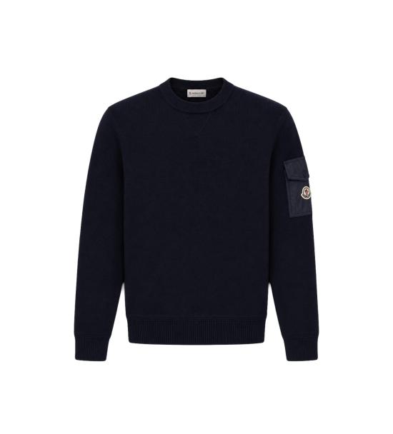 26FW 몽클레어 스웨터 9C00001 M1131 776 NAVY BLUE DOM